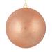 The Holiday Aisle® Glitter Clear Ball Plastic in Pink | 6 H x 6 W x 6 D in | Wayfair DC04E5261A2347E084289FCF0A38FA44