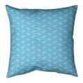 East Urban Home Mcguigan Shooting Stars Throw Pillow Polyester/Polyfill in Blue/Yellow/Indigo | 26 H x 26 W x 9.5 D in | Wayfair