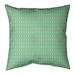 Latitude Run® Avicia Diamonds Square Pillow Cover & Insert Polyester in Orange/Green | 14 H x 14 W x 1 D in | Wayfair