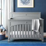 Rosalind Wheeler 5-in-1 Convertible Crib Plastic in Gray/White | 34 H x 32 W in | Wayfair F54510F8893744118BB5D6091424D049