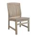 Arlmont & Co. Kia Teak Patio Dining Chair Wood in Brown | 36 H x 20 W x 22 D in | Wayfair DFAC4A76C2C04F96A701E5568CD19824
