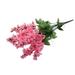 Ophelia & Co. 7 Stems Artificial Full Blooming Delphinium Bush Polyester in Pink | 25 H x 15 W x 6 D in | Wayfair C462A69D7DD74E3AB15943CFE24C9151