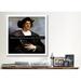 Winston Porter Icons, Heroes & Legends Christopher Columbus Quote Painting Print on Canvas in Black | 12 H x 12 W x 0.75 D in | Wayfair