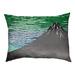 Tucker Murphy Pet™ Burkart Fine Wind Morning Dog Pillow Polyester in Green/Gray/Blue | 4 H x 42.5 W x 32.5 D in | Wayfair