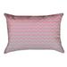 Latitude Run® Avicia Art Deco Lumbar Pillow Polyester in Pink/Green | 14 H x 20 W in | Wayfair 4755D55FB6CC431FAADEA68A9DB0393A