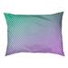 Tucker Murphy Pet™ Campion Mermaid Scales Outdoor Pillow Polyester in Green/Indigo | 17 H x 52 W x 17 D in | Wayfair