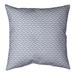 Latitude Run® Avicia Chevrons Indoor/Outdoor Throw Pillow Polyester/Polyfill blend in Indigo | 20 H x 20 W x 3 D in | Wayfair