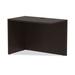 Alera® Valencia Series Reversible Return/Bridge Shell, 42w x 23.63d x 29.5h Manufactured Wood in Brown/Red | 29.63 H x 35 W x 23.63 D in | Wayfair