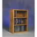 Rebrilliant 78 CD Multimedia Tabletop Storage Rack Wood/Solid Wood in White | 18.75 H x 14.25 W x 6.75 D in | Wayfair