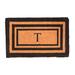 Charlton Home® Stansfield Handmade Monogram Fiber Outdoor Door Mat Coir | Rectangle 2'6" x 4' | Wayfair 41D2D612756F4B3A9A8FF27B9ECB4645
