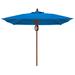 Arlmont & Co. Maria 7.5' Square Market Umbrella Metal in Blue/Navy | Wayfair 9ABF61D677BE4520988503C8E771A0CC