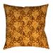 Latitude Run® Avicia Indoor/Outdoor Throw Pillow Polyester/Polyfill blend in Orange | 26 H x 26 W x 3 D in | Wayfair