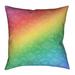 Latitude Run® Avicia Outdoor Throw Pillow Polyester/Polyfill blend in Red/Green/Yellow | 16 H x 16 W x 3 D in | Wayfair