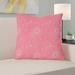 Latitude Run® Avicia Indoor/Outdoor Throw Pillow Polyester/Polyfill blend in Pink/Green/Yellow | 16 H x 16 W x 3 D in | Wayfair