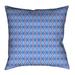 Latitude Run® Avicia Pillow Cover Polyester in Orange/Blue | 14 H x 14 W in | Wayfair EFA7898D8E3447348DE86A508557E2CA