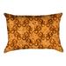 Latitude Run® Avicia Lumbar Pillow Leather/Suede in Orange | 14 H x 20 W x 3 D in | Wayfair 9E1856320A5F432F898D27B3C2E1E3E2