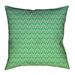 Latitude Run® Avicia Pillow Cover Leather/Suede in Green/Yellow | 14 H x 14 W in | Wayfair B82E9B9745A949A49FAB4DFF38981F59