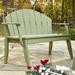 Latitude Run® Boganville Garden Outdoor Bench Wood/Natural Hardwoods in Red | 36.75 H x 41 W x 24 D in | Wayfair 5B3EAFEEA40C4A5E859DA593E57E4908