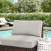 Sol 72 Outdoor™ Waterbury Outdoor Cushion Cover Acrylic in Gray/White | 6 H in | Wayfair F1AA1313D3954F87A7C5D570C11BD8FD