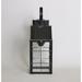 Union Rustic Camille 1-Light Outdoor Wall Lantern Brass in Brown | 16.75 H x 5.75 W x 8.75 D in | Wayfair 3D5F2AE707344BEE8EB2C4DA4370075C