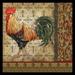 August Grove® 'Vintage Rooster' Framed Graphic Art Paper in Brown | 18 H x 18 W x 1 D in | Wayfair DDE2F5E5F2B14D2FAC0C938553923812