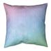 Latitude Run® Avicia Herringbone Indoor/Outdoor Throw Pillow Polyester/Polyfill blend in Pink/Green/Blue | 16 H x 16 W x 3 D in | Wayfair