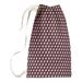 Ebern Designs Geometric Stripes Laundry Bag Fabric in Red/Gray | Large (76.5" H x 29.5" W x 1.5" D) | Wayfair ED288456A18F45BA83C847EAD1855D44