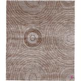 Brown/Gray 60 W in Rug - Brayden Studio® One-of-a-Kind Hoboken Hand-Knotted Traditional Style Brown 5' x 8' Wool Area Rug Wool | Wayfair