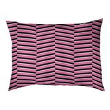 Tucker Murphy Pet™ Cheng Fractured Designer Pillow Fleece, Polyester in Pink | 8 H x 28 W x 6 D in | Wayfair 790B14E18CFC4FB5B6DC6D9DDE3F9910