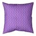 Latitude Run® Avicia Wavy Stripe Indoor/Outdoor Throw Pillow Polyester/Polyfill blend in Pink/Blue/Indigo | 16 H x 16 W x 3 D in | Wayfair