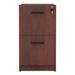 Alera® Valencia 2-Drawer Vertical Filing Cabinet Wood in Brown | 28.5 H x 15.625 W x 20.5 D in | Wayfair ALEVA542822MC