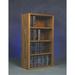 Rebrilliant 104 CD Wall Mounted Multimedia Storage Rack Wood/Solid Wood in Black | 24.75 H x 14.25 W x 6.75 D in | Wayfair