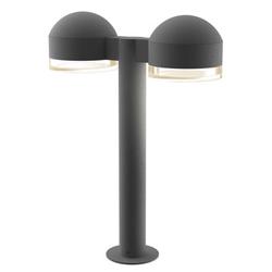 SONNEMAN Inside-Out Reals® LED Metal Bollard Light Metal | 17.75 H x 5 W x 13.5 D in | Wayfair 7306.DC.FH.74-WL