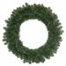 The Holiday Aisle® Grand Teton Artificial Christmas Wreath Traditional Faux in Green/White | 72 H x 72 W x 5 D in | Wayfair