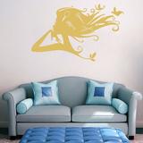World Menagerie Beauty Salon Wall Decal Vinyl in Yellow | 22 H x 35 W in | Wayfair 1EB07C56A7D3483295E8095C68574611