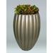 Rosdorf Park Havensville Plastic Pot Planter in Gray/Green | 37 H x 23 W x 23 D in | Wayfair 1COM-2337-PD-33