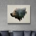 Ebern Designs Pacific Northwest Black Bear - Print on Canvas in Brown/Gray/Green | 18 H x 24 W x 2 D in | Wayfair 2488541460914C73BDC3D991D7D72F70