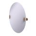 Darby Home Co Godinez 21"x29" Oval Tilt Accent Mirror Metal in Brown | 29 H x 21 W x 2.5 D in | Wayfair BF3C86F33755458386E8A449DAEC0D78
