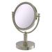 Charlton Home® Dolder Vanity Top Modern & Contemporary Magnification Make-Up Mirror Metal in Gray | 15 H x 8 W x 8 D in | Wayfair