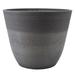 Gracie Oaks Myrtlewood Etched Plastic Pot Planter Composite in Gray | 13 H x 16 W x 16 D in | Wayfair 2876ABCB3EE44B7A8C986FDE37A7C5A8