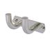 17 Stories Tioga 2 Position Wall Mounted Robe Hook Metal in Gray | 3.2 H x 5.5 W x 3.2 D in | Wayfair 424975E771B143D7BE85BC1AB014E431