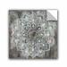 Bungalow Rose Mandala In Neutral II Removable Wall Decal Vinyl in Gray | 14 H x 14 W in | Wayfair 2110EF56E7C54FCDA2CC25823AB39AFD