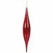 The Holiday Aisle® 13" Mercury Rain Drop Christmas Ornament Plastic in Red | 13 H x 2.4 W x 2.4 D in | Wayfair 2299EBB4964B4B968C5F80B5B38C8CD4