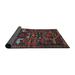 Black/Blue 48 x 0.35 in Indoor Area Rug - Bloomsbury Market Traditional Red/Black/Blue Area Rug Polyester/Wool | 48 W x 0.35 D in | Wayfair