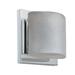 Orren Ellis Marquard 1-Light Mini Wall Sconce Glass/Metal in Gray/White/Brown | 5.5 H x 4.75 W x 3.63 D in | Wayfair 1WS-7873ST-CR