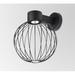 Wrought Studio™ Mandurah 1-Light LED Armed Sconce Metal in Black | 14.1 H x 10.3 W x 11.67 D in | Wayfair SULTANA-G-WALL-LED-BK