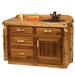 Loon Peak® Lytle 48" Single Bathroom Vanity Base Only in Medium Wood Wood/Solid Wood in Brown | 32.5 H x 48 W x 21 D in | Wayfair