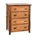 Loon Peak® Cleary 4 Drawer Chest Wood in Brown | 46 H x 39 W x 21 D in | Wayfair 50B73408231240D19AFD154554F4FEDC