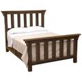 Union Rustic Dicle Solid Wood Standard Bed Wood in Brown | 60 H x 91 W x 91 D in | Wayfair CF385C724EEF4EC798CDA1A4961FA5D3