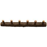 Loon Peak® Cleary Solid Wood Wall Mounted Coat Rack Wood in White | 4 H x 36 W x 5 D in | Wayfair AAABB8E1495F4D628BC02D308C8B0F62